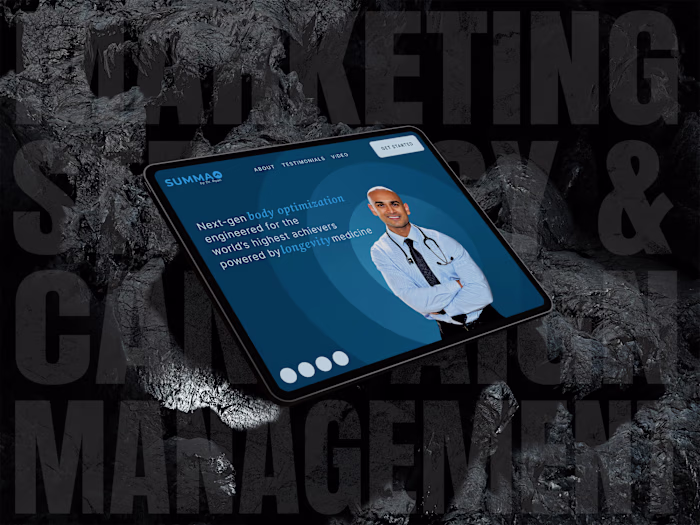 Marketing Strategy and Project Management for Healthcare Startup