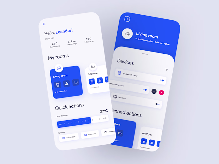 Smart home app