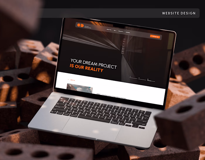 Construction, Real Estate | Website Design