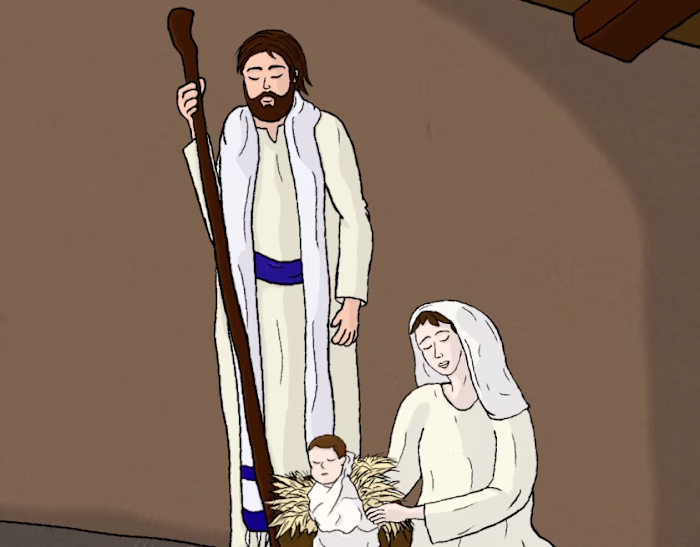Luke 2:16