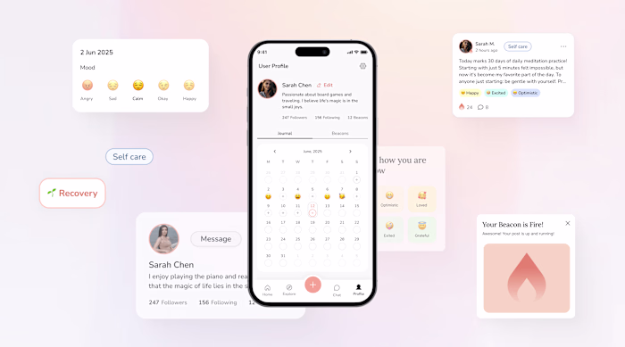 Beacon Mobile App Design