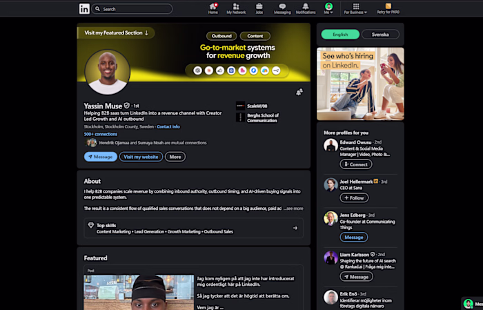 LinkedIn Profile Revamp and CheatSheet Designs