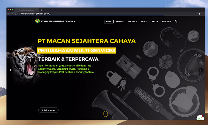 Macan Sejahtera Cahaya Company Website