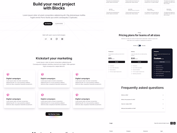 Nexless: A Next.js and Framer Motion Web App