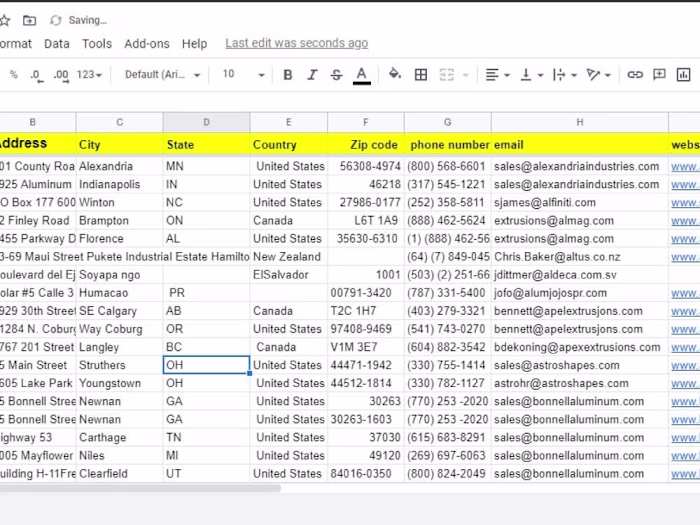 Lead generation through web scraping 