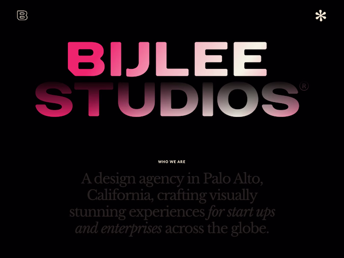 Bijlee Studios - Webflow Site