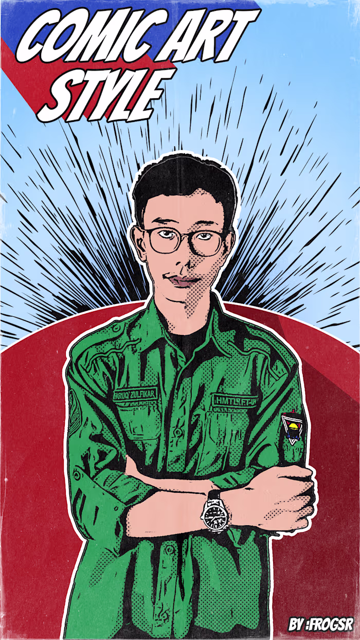 Comic Style Photo Manipulation