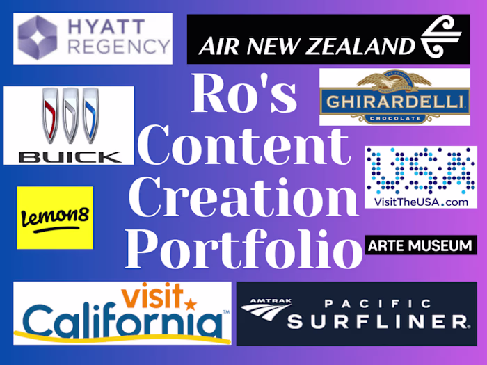 Content Creation Portfolio