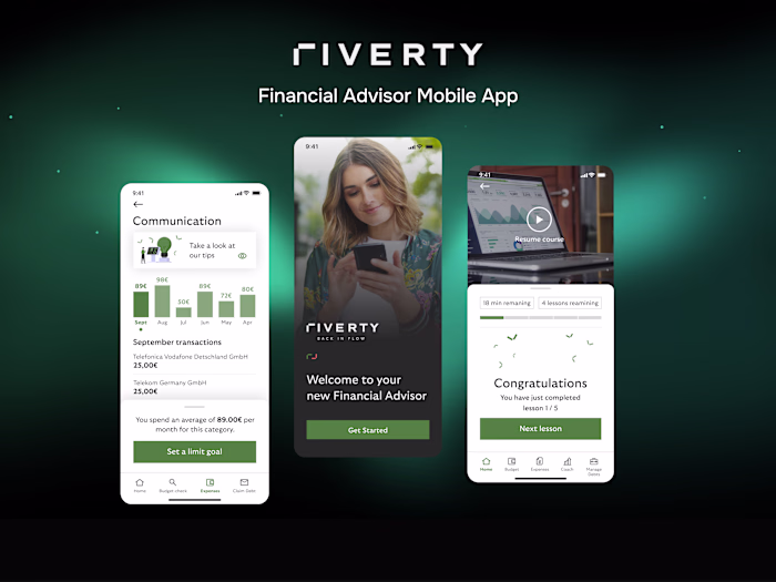 Riverty - Financial advisor mobile app