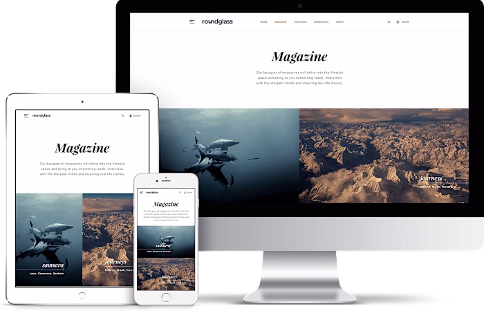 Roundglass Digital Magazine