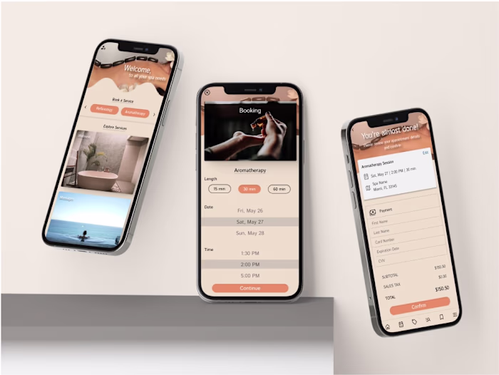 Wellness Booking App