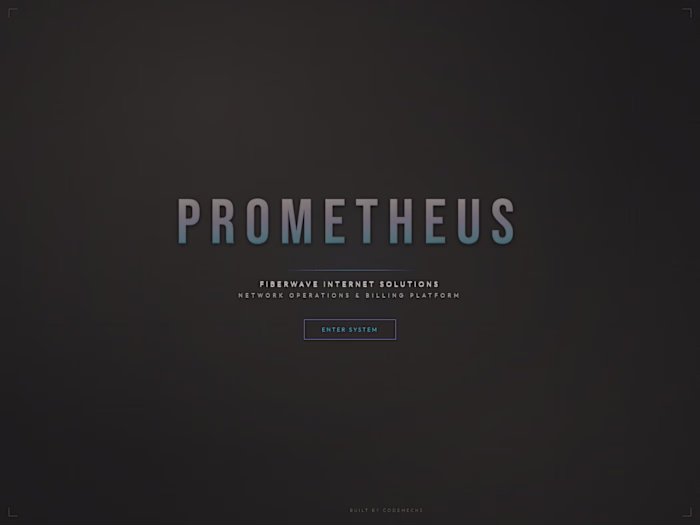 Development of Prometheus Self-Service Platform for Fiberwave