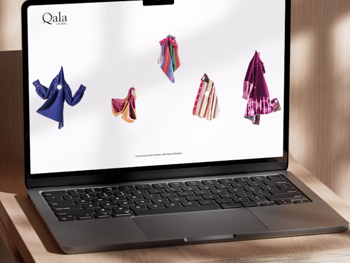 Qala Website Design