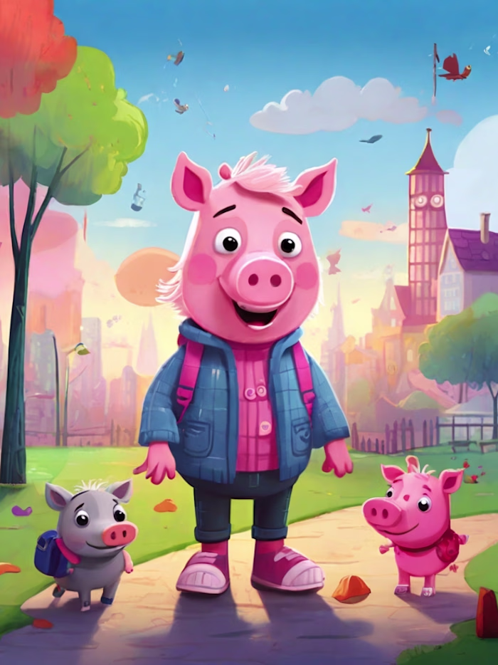 Illustration Children's Ads.