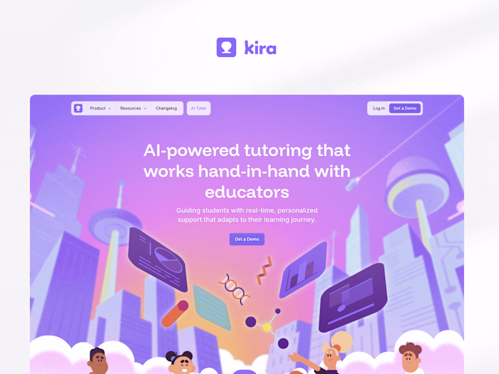 Kira website redesign and development in Framer