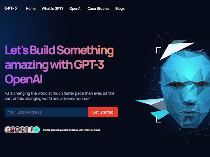 GPT-3 Website