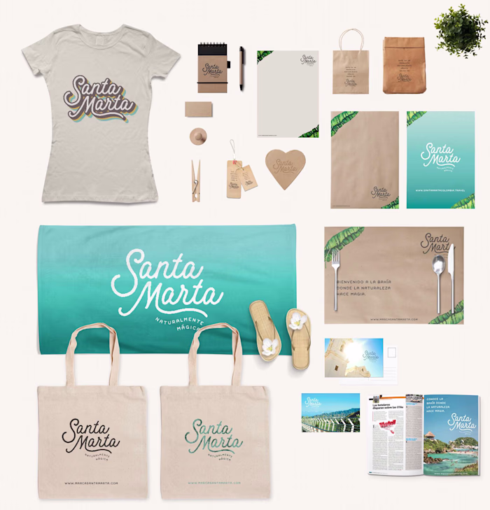 City Brand and Website Design: Santa Marta