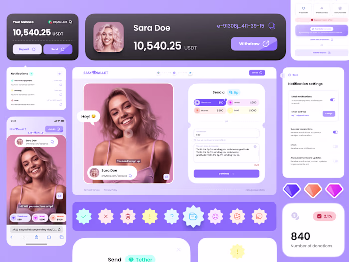 EZ Wallet UX Design: A Journey of Innovation and Intuition