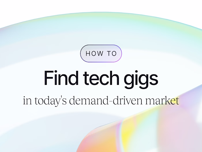 How to Find Tech Gigs in Today's Demand-Driven Market