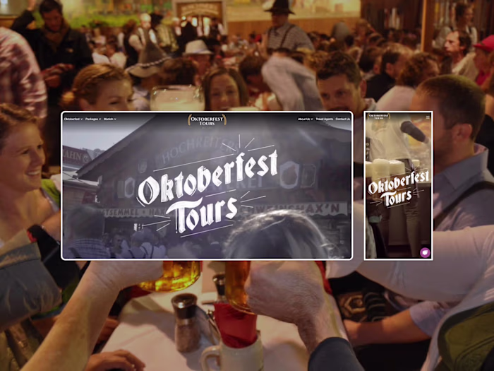 Oktoberfest Tours Website