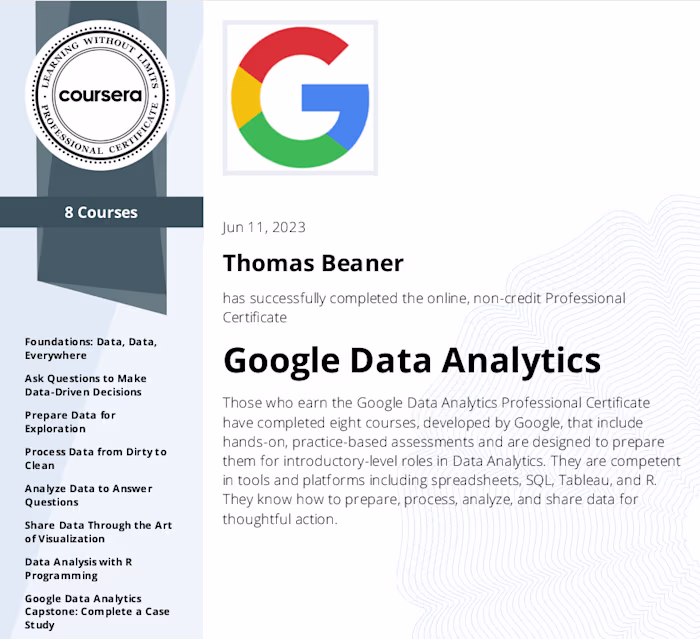Data Analytics