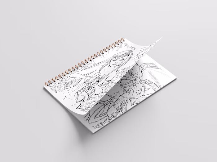 Coloring book Linearts