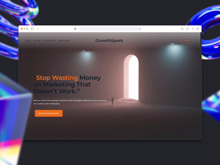 Growth looks better with clarity 🚀 GrowthSpark is a marketi...