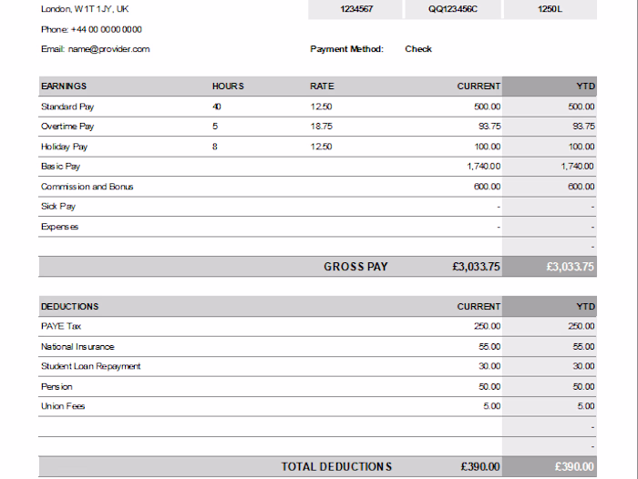 Xero Payroll (for 5 employees)