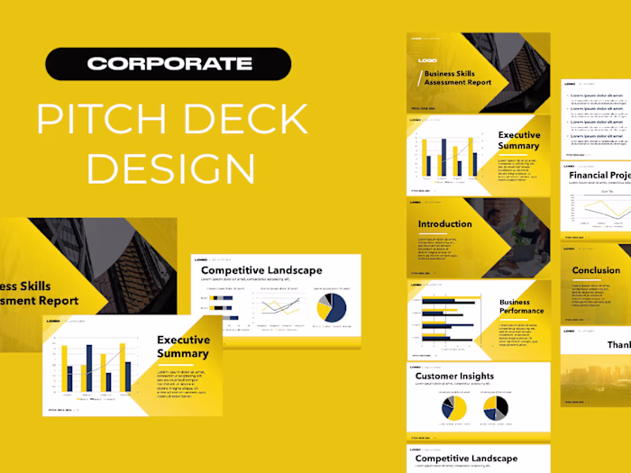 Pitch Deck Presentation Design