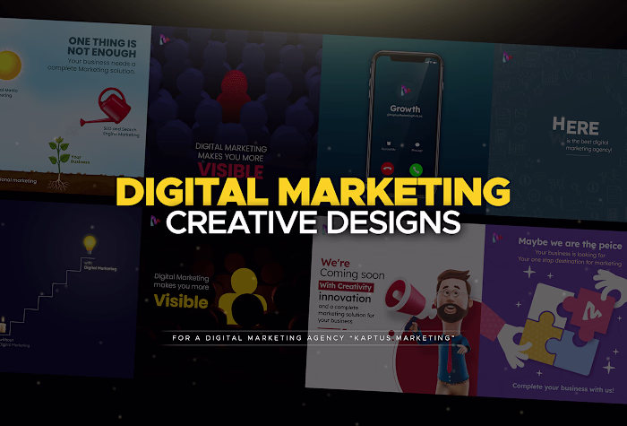 Digital Marketing Creative Designs