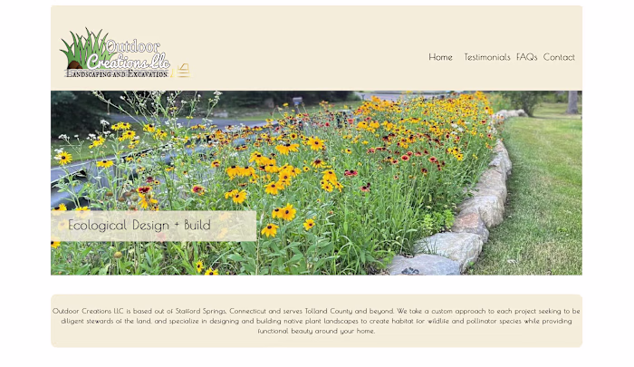 Website Design for Local Landscaping Company
