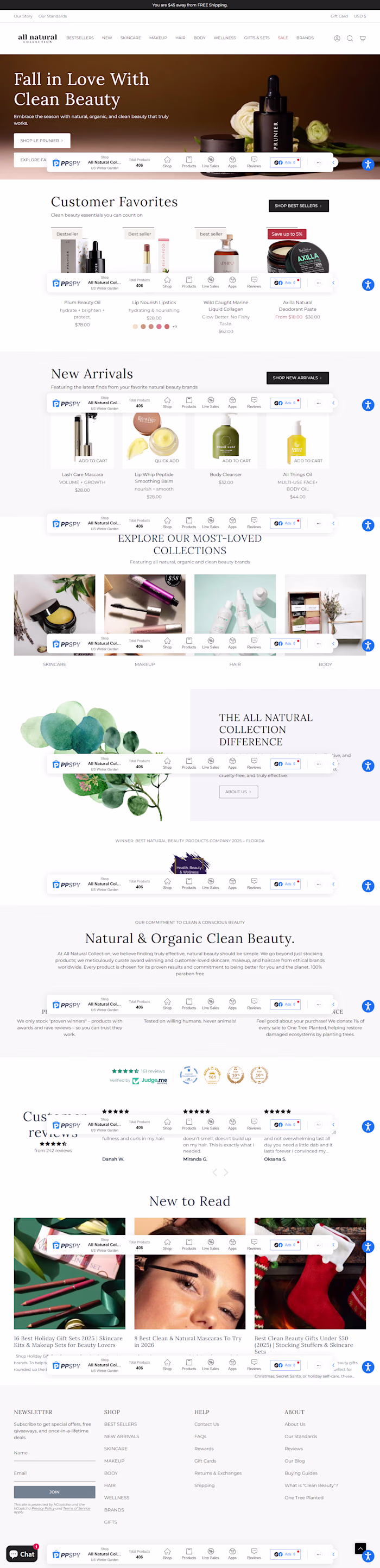 Shopify website design