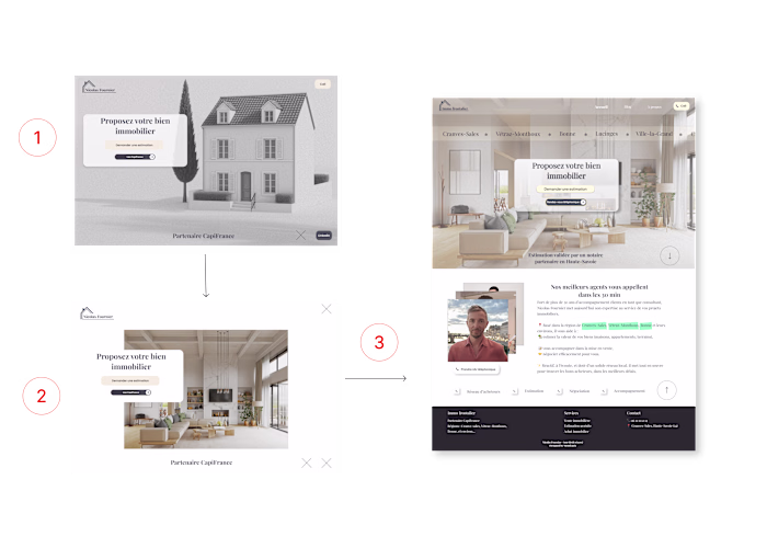 Real Estate Agent Landing Page
