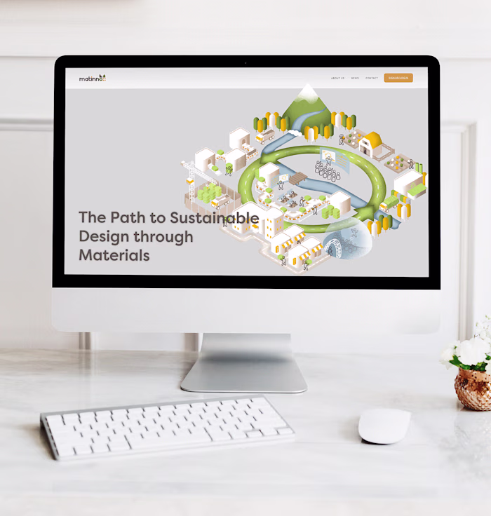 Matinno | Illustration for Website Hero Banner