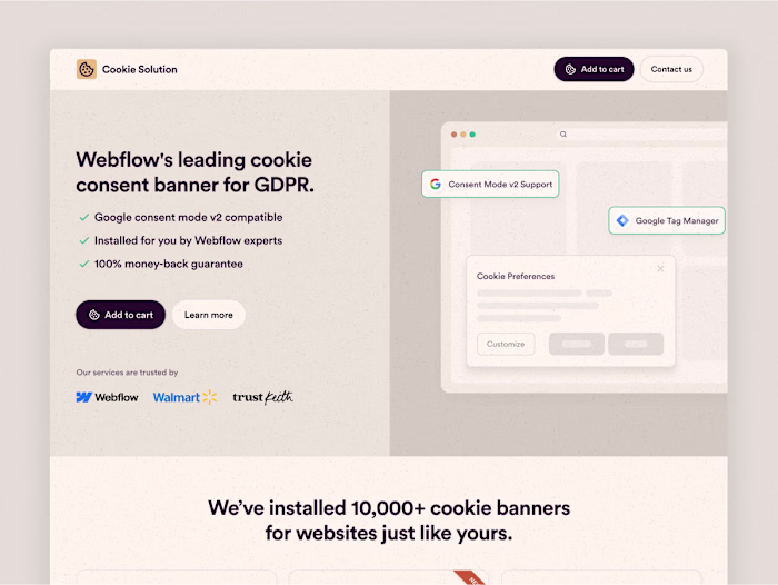 GDPR compliance microservice