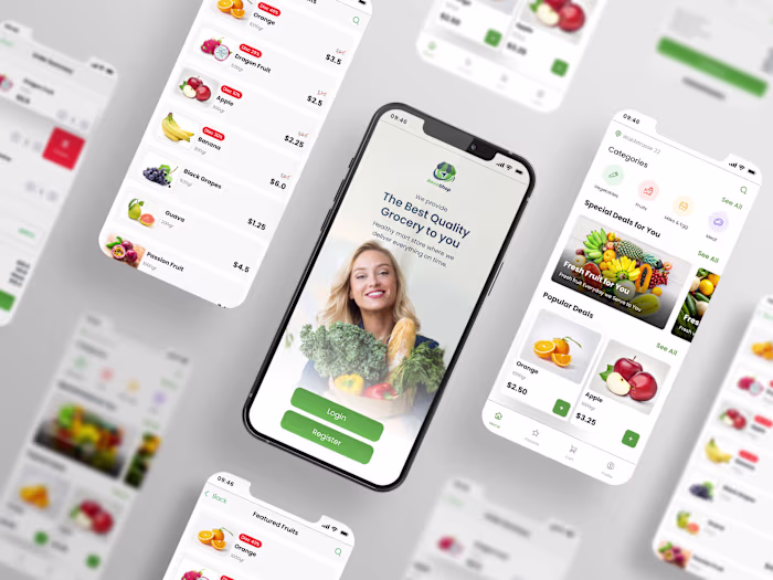 Grocery App UI Design