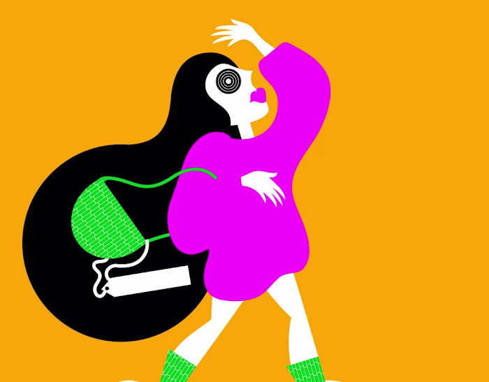 Editorial illustration "Crocodile Eggs"