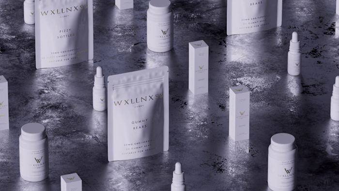 Wxllnxss | Packaging Design & Product Visualisation
