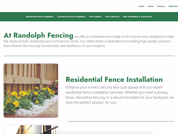 Randolph Fencing - Central Florida’s Premier Option for Fencing