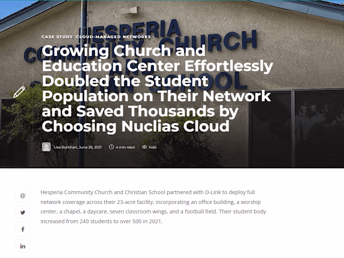 Growing Church and Education Center Effortlessly Doubled the St…