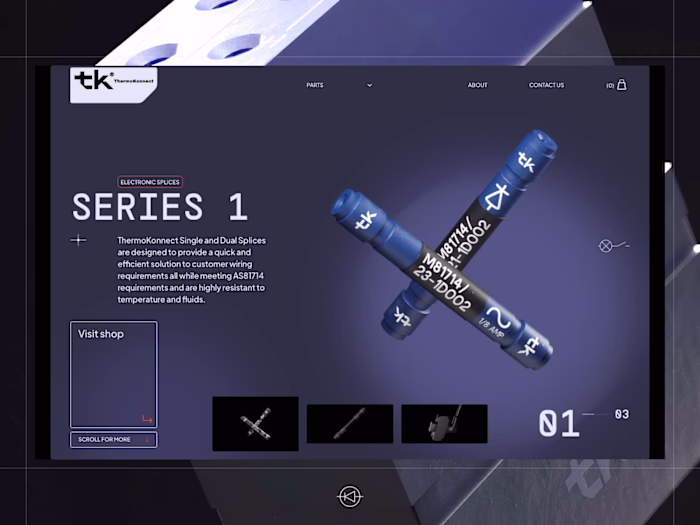 ThermoKonnect – Design and Development for manufacture company