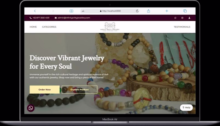 Interactive Product Catalog & Inquiry Website