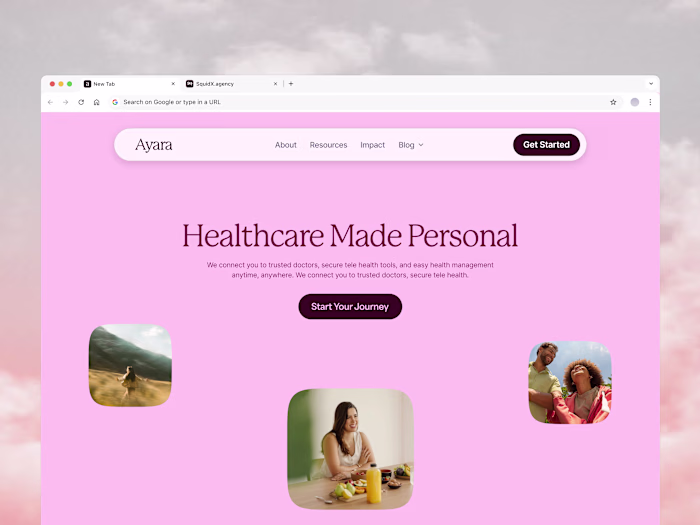 Ayara Healthcare: Clinical Authority through Trust-First Design