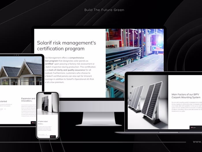 Web Design & Development for BTF Green