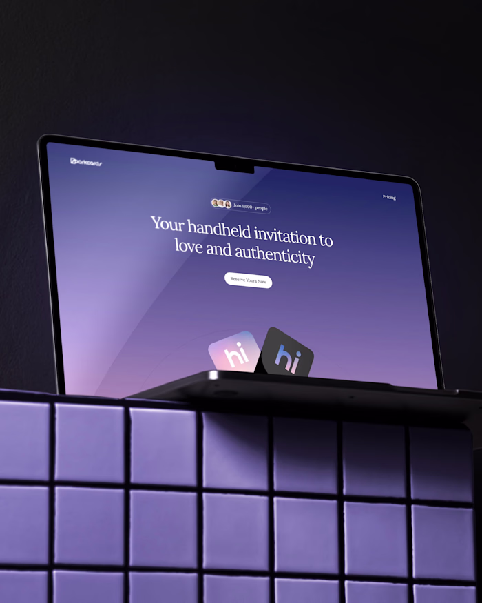 Sparkcards | UX/UI Web & App Visual Design on Figma / Framer
