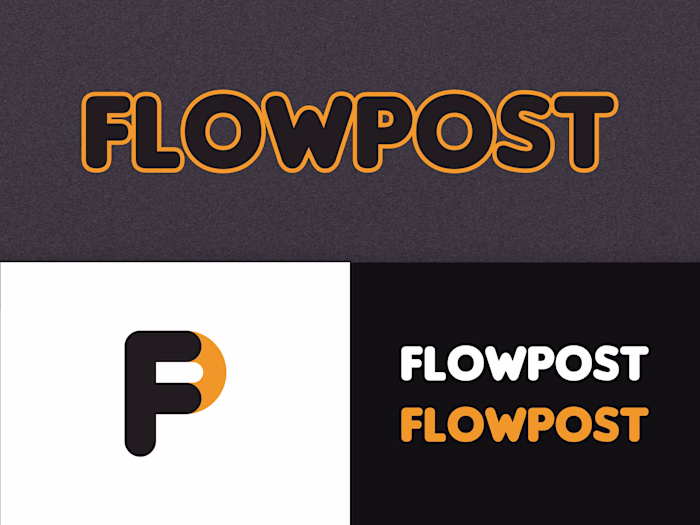 Social Media Logo - FlowPost