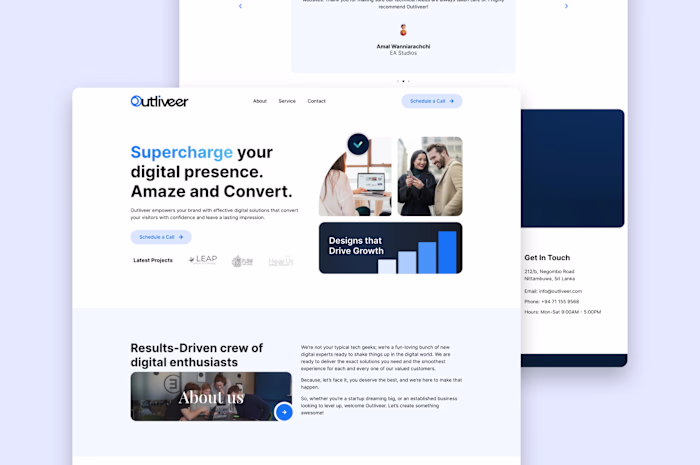 Agency Website | Outliveer