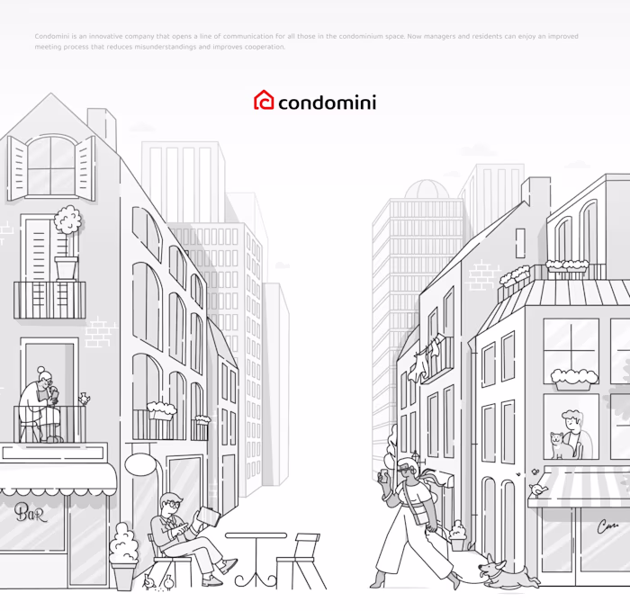 Condomini - Website, Branding, App