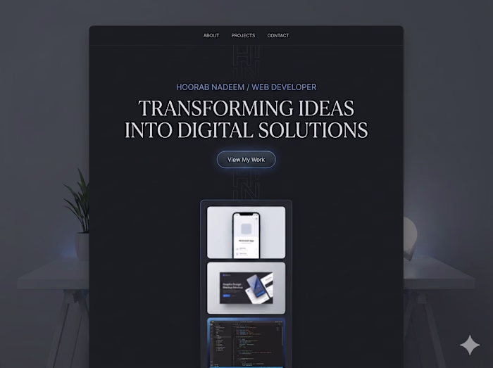 Premium Portfolio Website for Digital