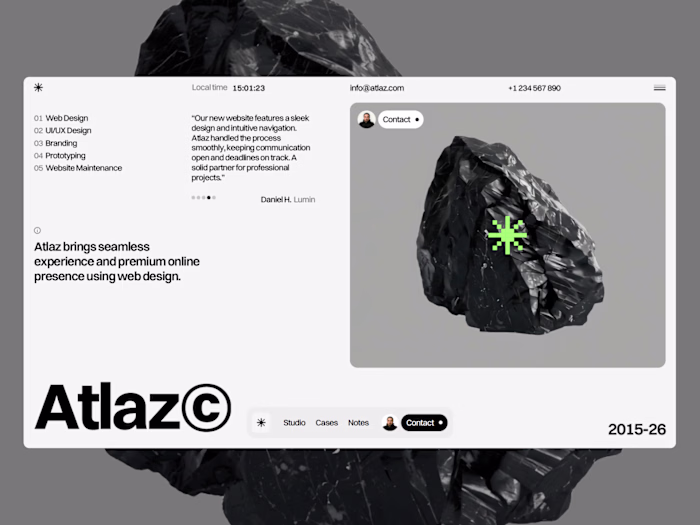 🚨My Website Template Atlaz is